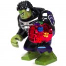 Hulk with Nano Gauntlet MCU Avengers Endgame (2019) Custom LEGO Minifigure Toy