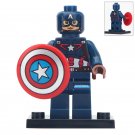Steve Rogers MCU Captain America Civil War (2016) Custom LEGO Minifigure Toy
