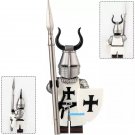 Medieval Teutonic Knight Custom Printed LEGO Minifigure Toy Gift