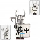 Teutonic Knight Castle Crusader Custom Printed LEGO Minifigure Toy Gift