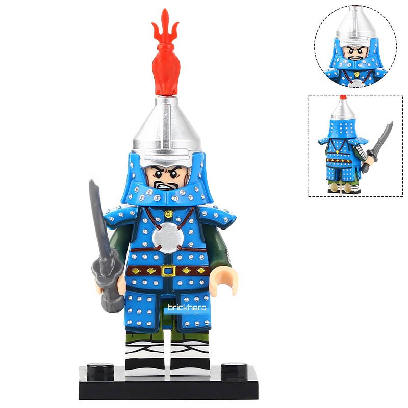 Ming Dynasty Soldier Ancient Chinese Military Custom Printed LEGO Minifigure Toy
