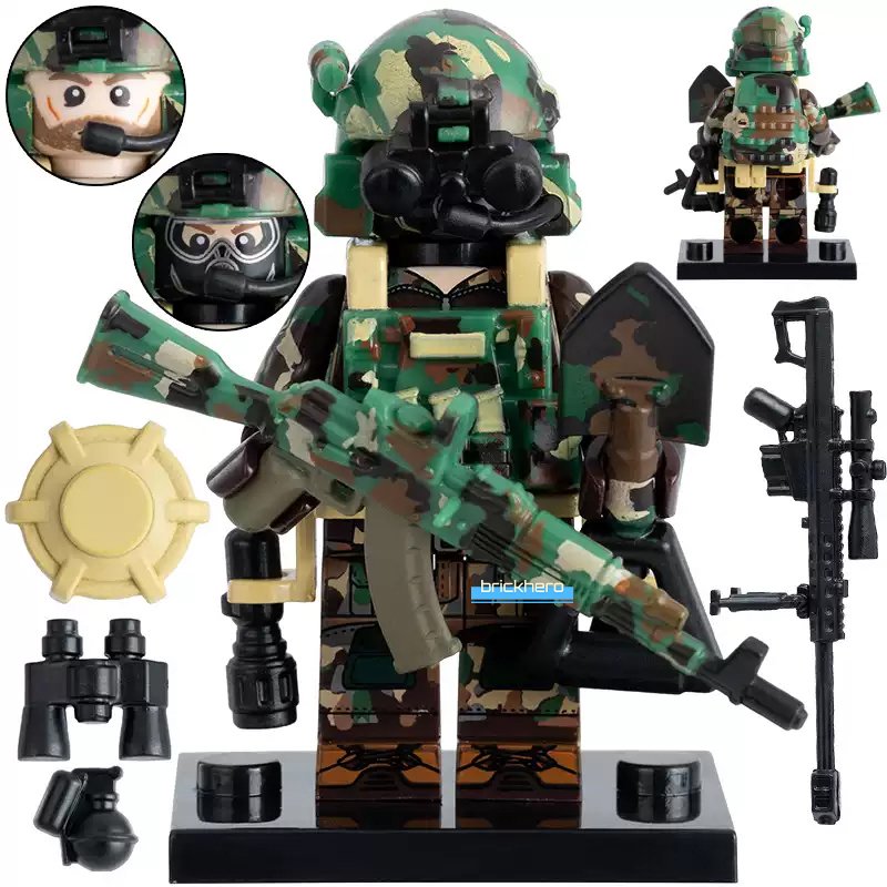 Alpha Special Forces Russian Armed Forces Custom LEGO Minifigure Toy Gift