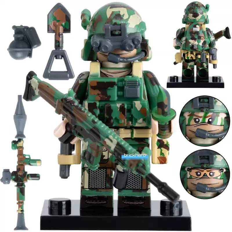 KSK Special Forces German Army Custom LEGO Minifigure Toy Gift