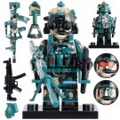 Snow Leopard Commando Chinese People's Armed Police Custom LEGO Minifigure Toy
