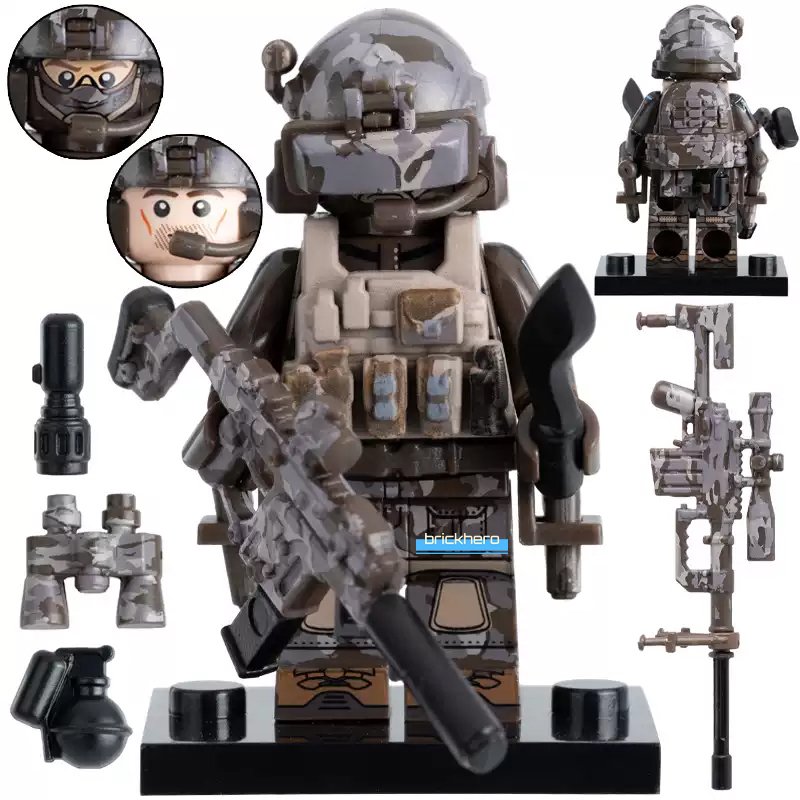 SSO Special Forces Russia's Elite Army Ops Custom LEGO Minifigure Toy Gift