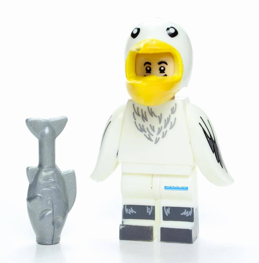 Pelican Guy Custom Printed Lego Minifigure Toy Gift