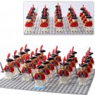King George's Officer Pirates of the Caribbean Custom LEGO Minifigure toy 21Pcs