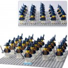 Bluecoat Governor Pirates III Royal Navy Custom LEGO Minifigure Toy Set 21Pcs