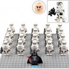 Imperial Stormtrooper Star Wars Custom LEGO Minifigure Toy Set 21Pcs