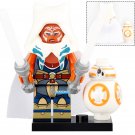 Ahsoka Tano with BB-8 Star Wars Custom LEGO Minifigure Toy Gift