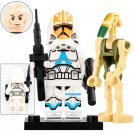 Ahsoka's Clone Trooper with Kashyyyk Battle Droid Star Wars LEGO Minifigure Toy