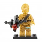 C-3PO Star Wars Custom LEGO Minifigure Toy