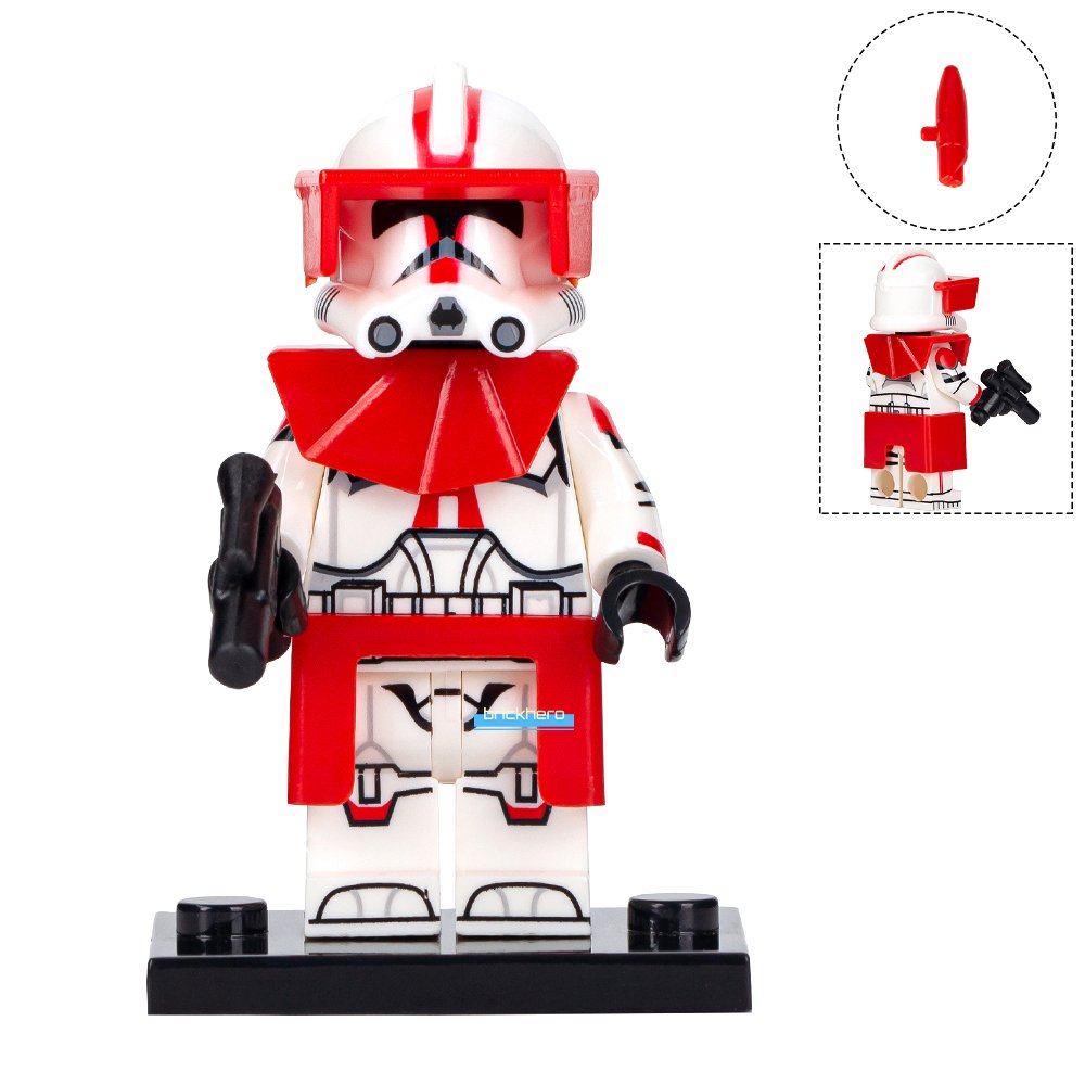 Commander Deviss Star Wars The Clone Wars Custom LEGO Minifigure Toy Gift