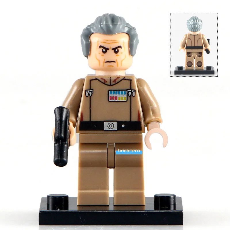 Grand Moff Tarkin Star Wars The Clone Wars Custom LEGO Minifigure Toy Gift