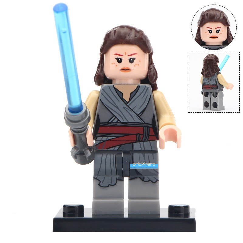 Rey Star Wars The Last Jedi (2017) Custom LEGO Minifigure Toy