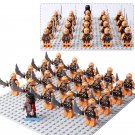 The Lord of the Rings Mordor Orcs Sauronís Army Custom LEGO Minifigure Toy 21Pcs