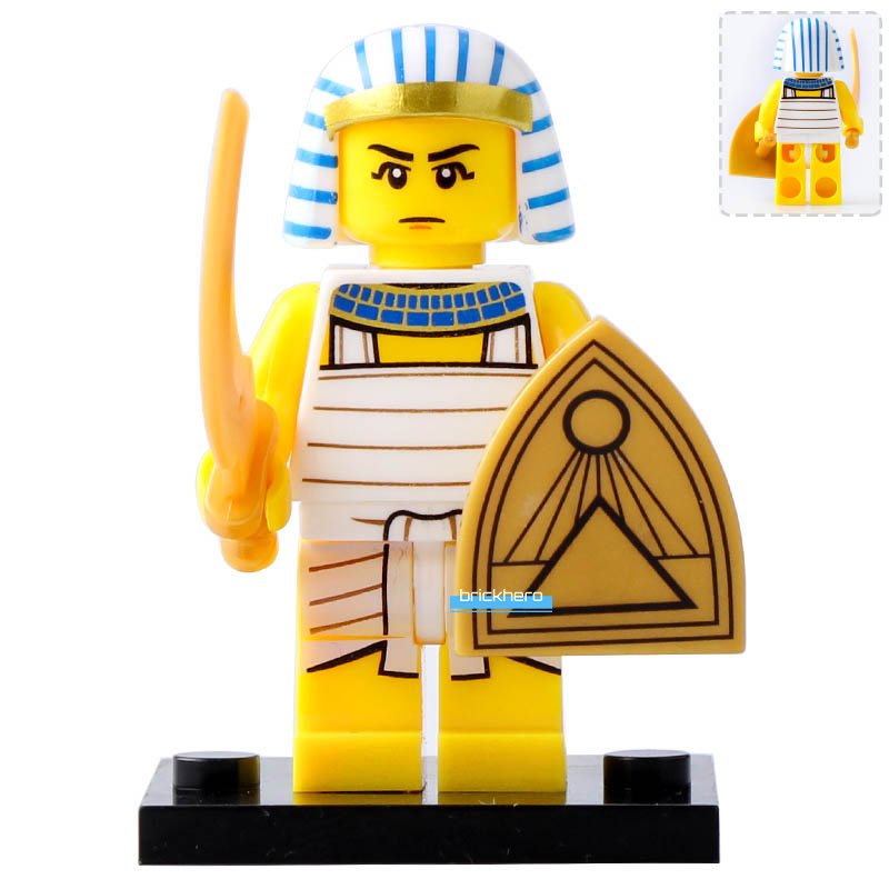 Egyptian Warrior CMF Series 13 Custom LEGO Minifigure Toy