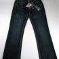 LAGUNA BEACH JEANS Huntington Beach Indigo w/Blue SKULL Patch & Key Chain 42 x 34