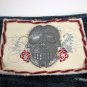 LAGUNA BEACH JEANS Huntington Beach Indigo w/Blue SKULL Patch & Key Chain 42 x 34