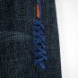 LAGUNA BEACH JEANS Huntington Beach Indigo w/Blue SKULL Patch & Key Chain 42 x 34