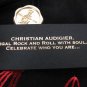 CHRISTIAN AUDIGIER Black w/ Gold Foil 'EL CHE' Rhinestone T Shirt, XXL, 2XL