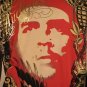 CHRISTIAN AUDIGIER Black w/ Gold Foil 'EL CHE' Rhinestone T Shirt, XXL, 2XL