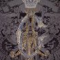 CHRISTIAN AUDIGIER RHINESTONE Skull & Roses Thermal T Shirt, XL