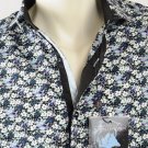 John Lennon New Collection Intense Floral Mens Dress Shirt L, Large, Chest 45.5"