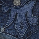 MEK Denim Womens Jeans Yokohama Dark Wash Slim Boot Cut, Size 25, New, Last 1