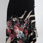 Desigual Skirt New Sequined Black Asymetrical Dream Levite Villera, Small, S