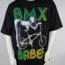 Hustler Mens T Shirt BMX Bike Babes Black New, Medium, M, Chest 38"
