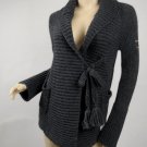 Odd Molly Cardigan Wrap Dark Grey Alpaca Mix Sweater Jacket, 1, S, Small