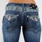 Miss Me Jeans Northern Lights New Daisy Duke 4 Color Crystal Waves, Last 1, 27