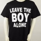 Boy London T Shirt Leave The Boy Alone Black Mens Small, S, 40" Chest