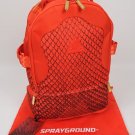 Sprayground Backpack Rython Red October Limited Back Pack Laptop New w/Dust Bag