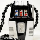 Timmy Woods Beverly Hills Bag Slot Machine Vegas w/ Crystals Collectible Handbag