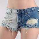 One Teaspoon Shorts Jeans Trashwhores New Mixed Light Dark Blues 29 USA 7 AU 11