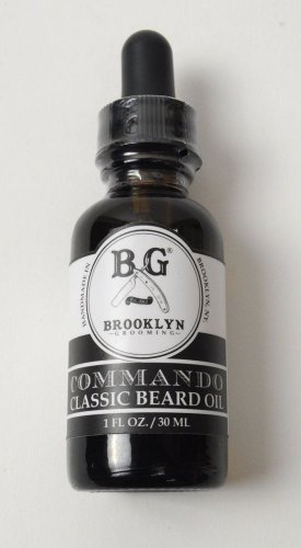 Brooklyn Grooming Co. Commando Classic Beard Oil 1 oz, 30 ml, New Unscented