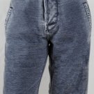 Jet Lag Jetlag Sweat Shorts Blue Wash TLV Tel Aviv, 2XL, Fits 36 - 38 inch waist