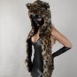 Spirithoods Spirit Hood Leopard Animal Hat Unisex LEO1 New in Bag w/Tags