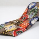 Tommy Bahama Silk Tie, Pubs Lager And Ales 'Beer On Tap' New In Box, $78
