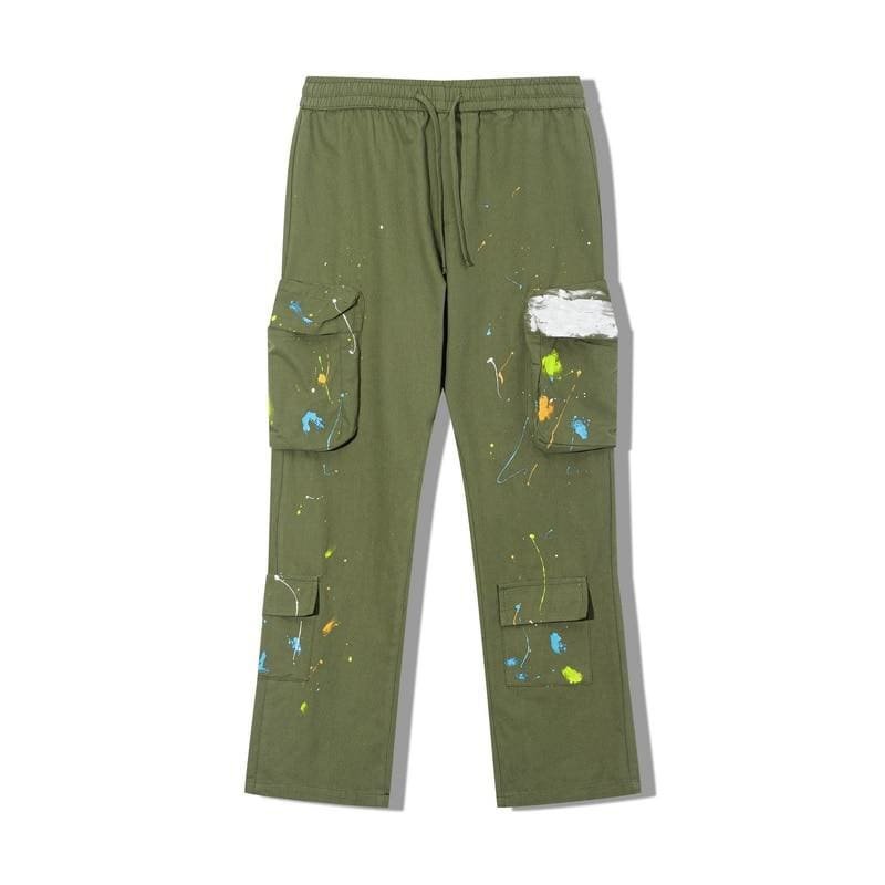 Paint Splatter Cargo Pants