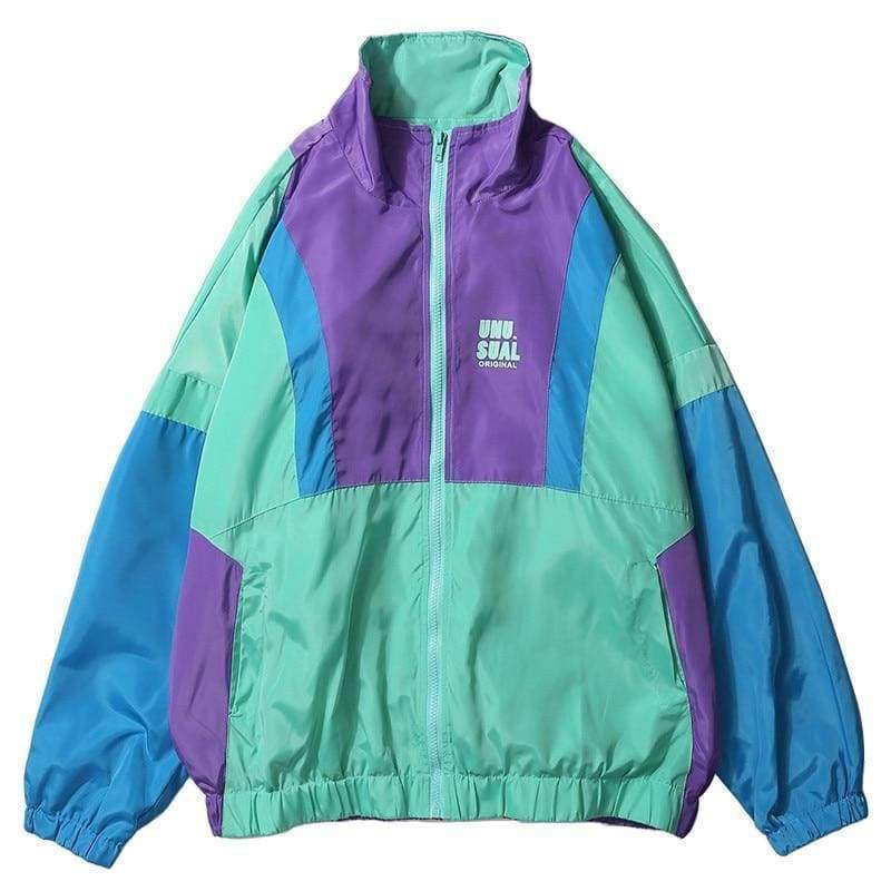 Retro Zip Track Jacket