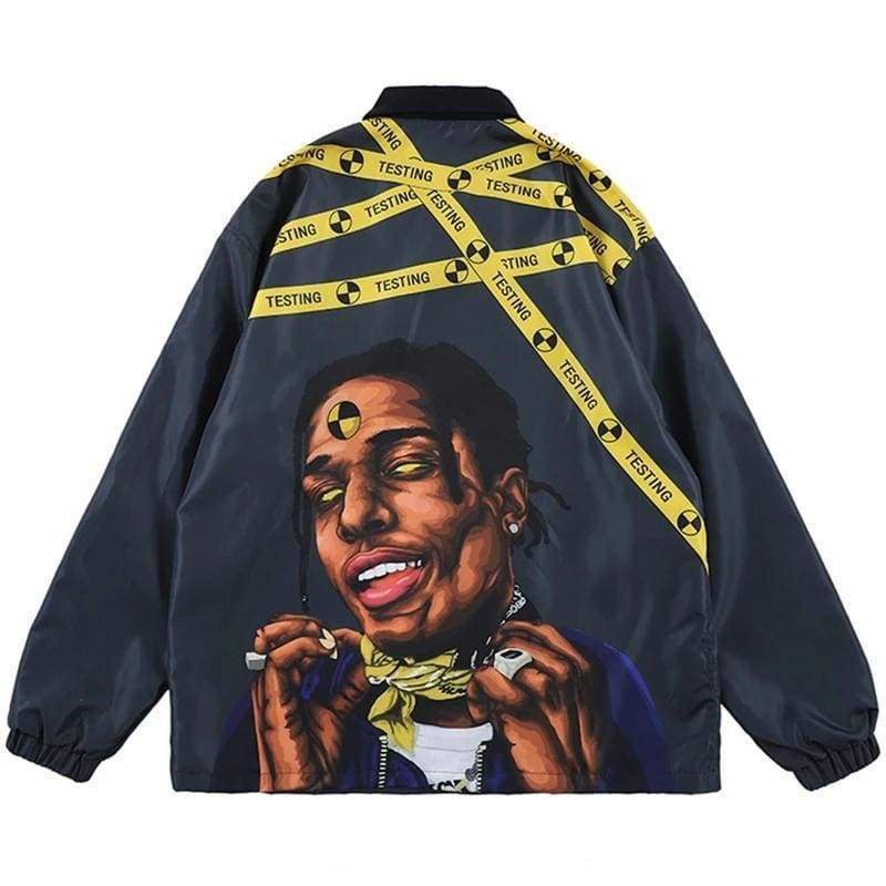 A$AP Rocky Testing Coach Jacket