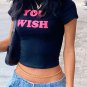 You Wish Y2K Crop Top