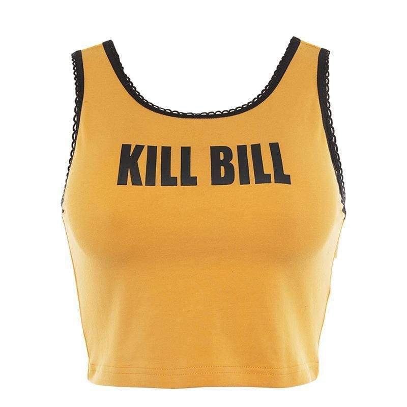 Kill Bill Crop Top