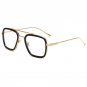 Tony Stark Pilot Square Metal Sunglasses