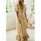 Sexy Summer Floral Maxi Dress