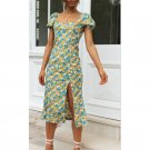 Summer Ladies Boho Beach Midi Dress