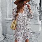 Casual Ruffles Loose Bohemian Beach Mini Dress